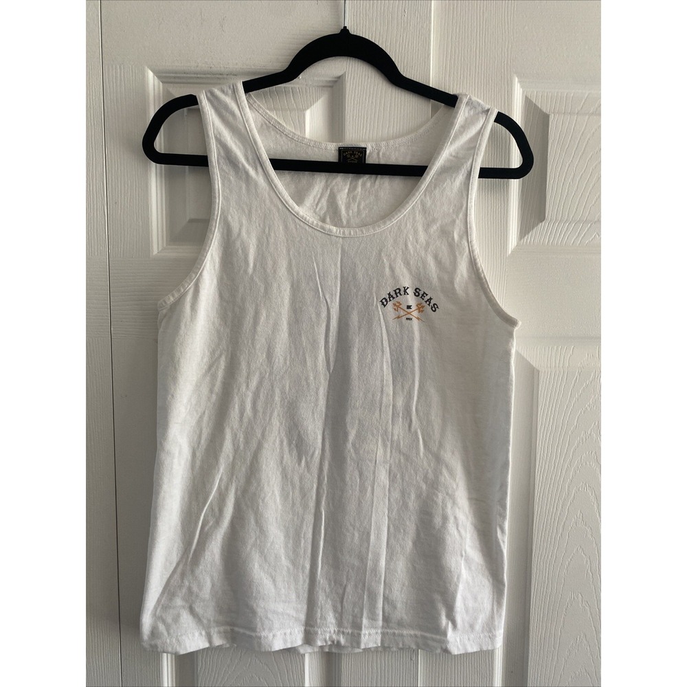 Dark Seas Division Men's Sleeveless Tank Top‎ Tattoo Style Graphic Coastal